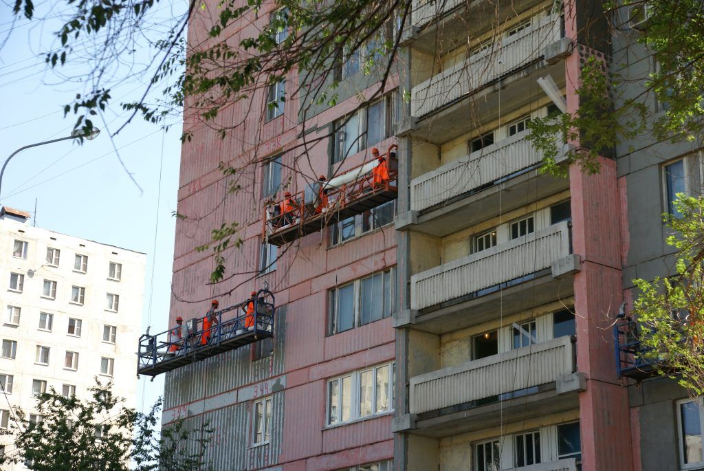Капотня благоустройство капремонт фасад дома