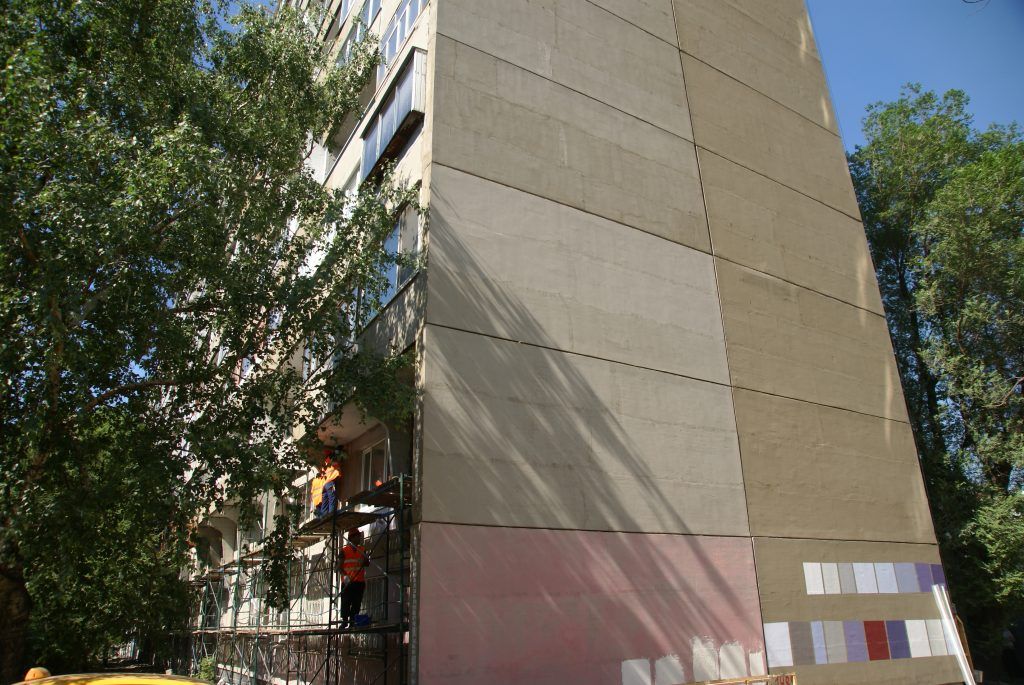 Капотня благоустройство капремонт фасад дома