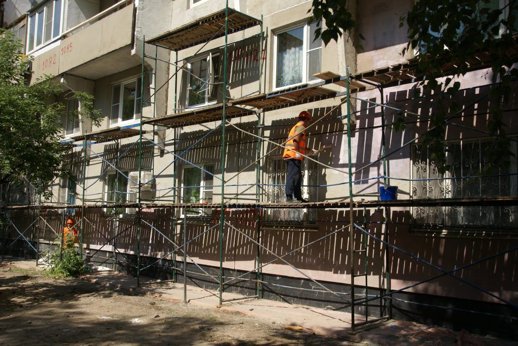Капотня благоустройство капремонт фасад дома