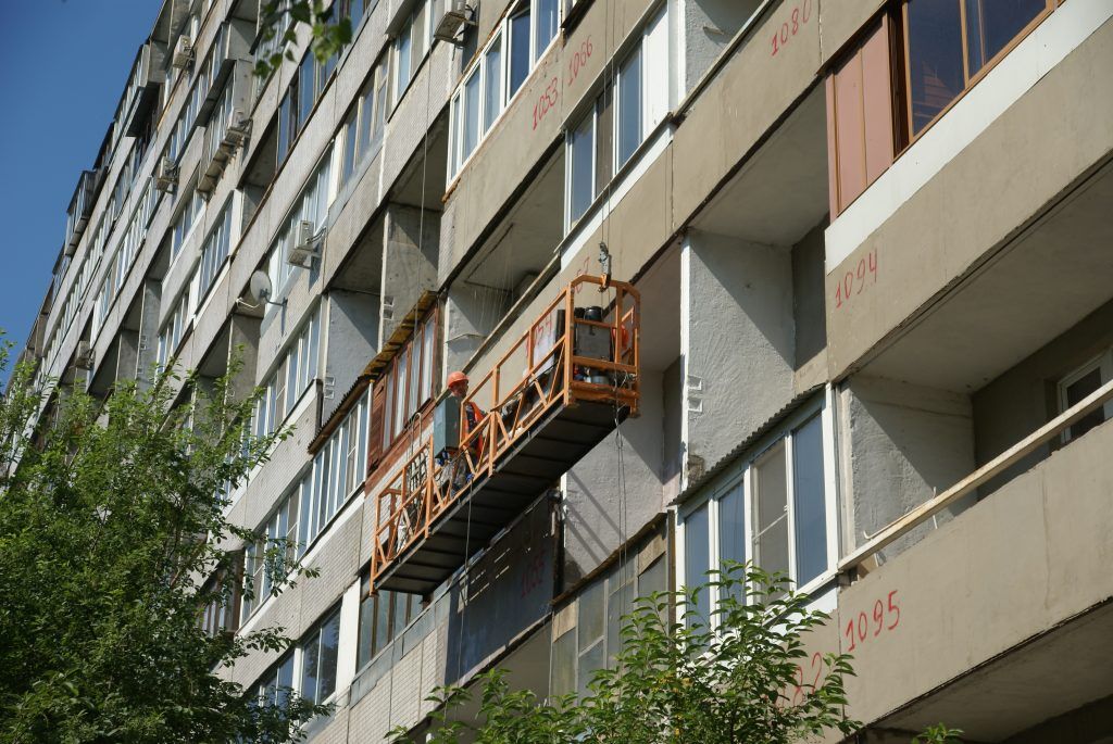 Капотня благоустройство капремонт фасад дома