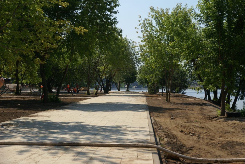 Капотня благоустройство озеленение пруд