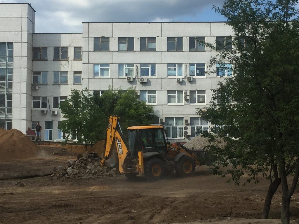 Парк Света благоустройство озеленение Бибирево Мой район экскаватор