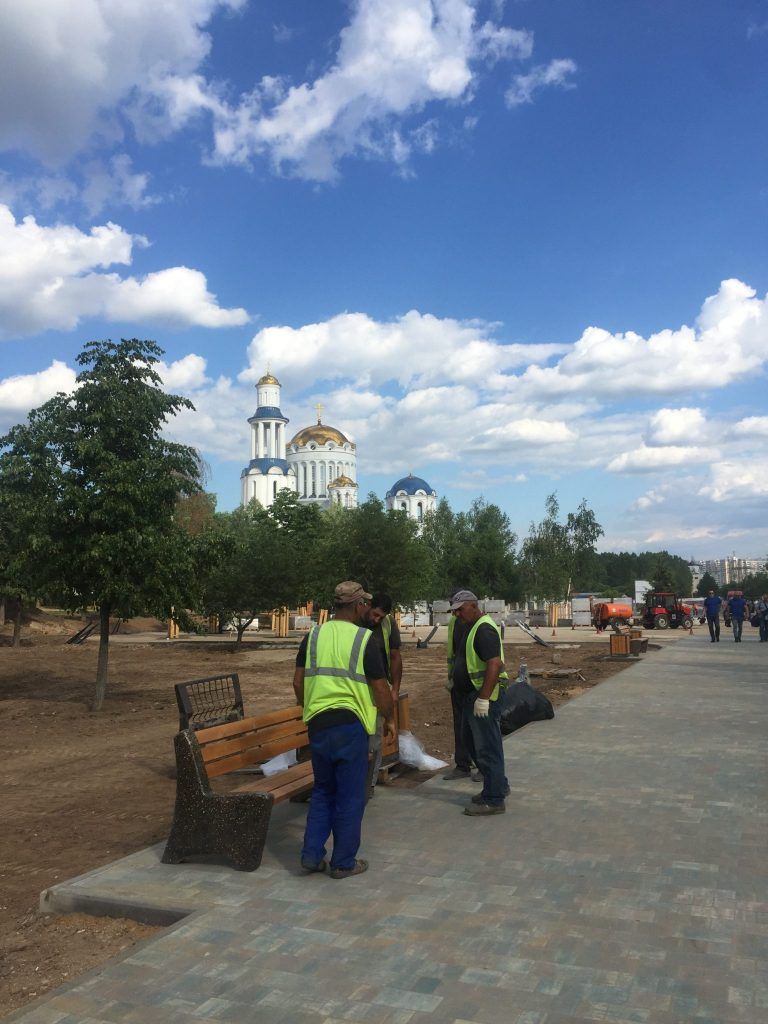  Парк Света благоустройство озеленение Бибирево Мой район 