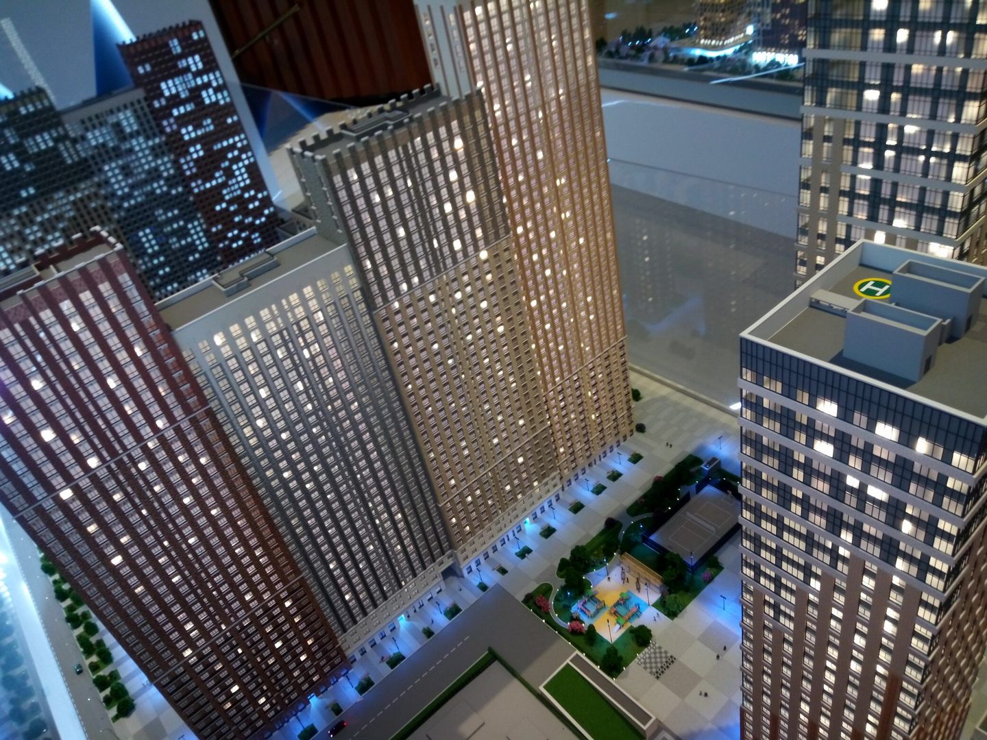 Moscow Urban Forum, макет города