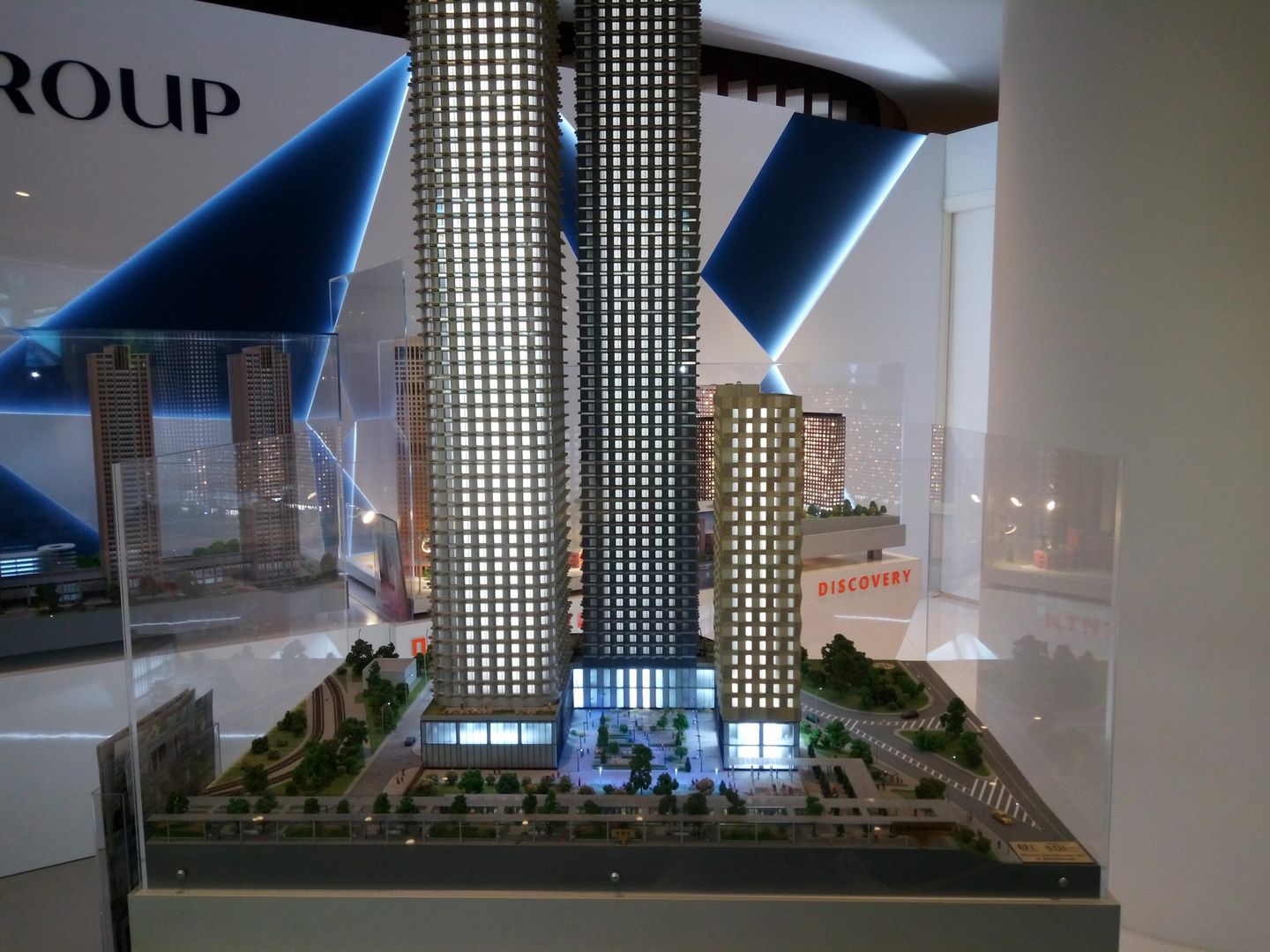 Moscow Urban Forum, макет города