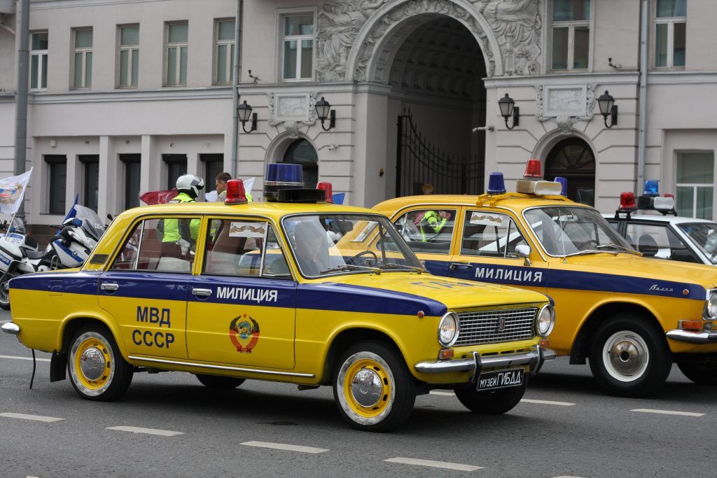 парад спецтехники