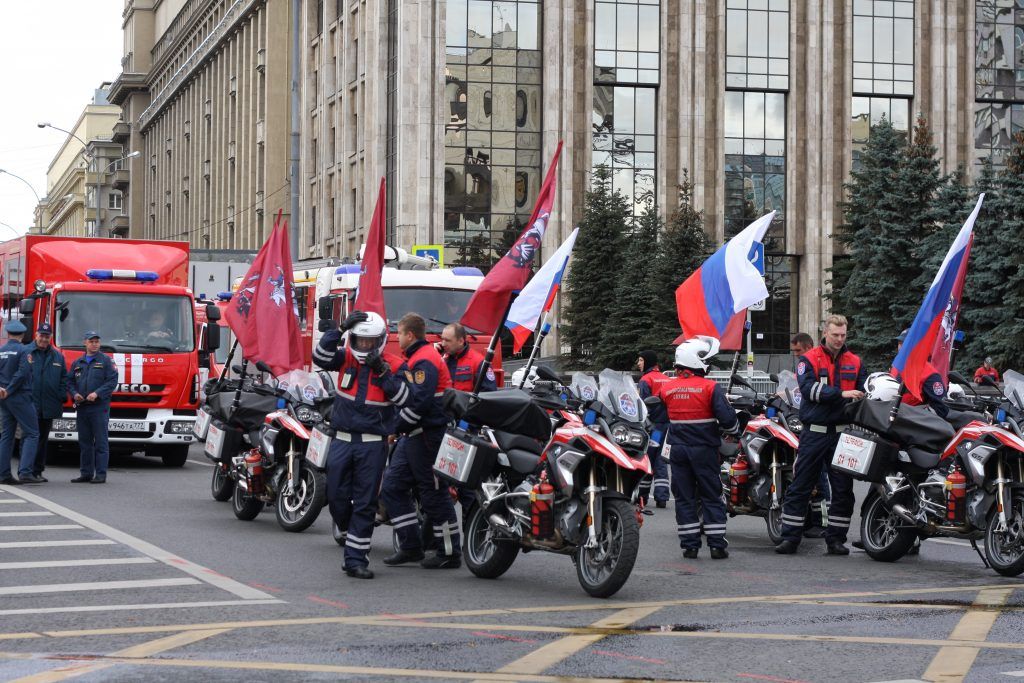 парад спецтехники