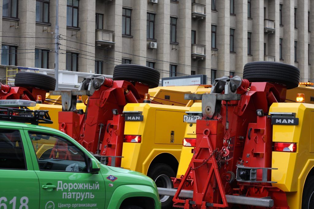 парад спецтехники