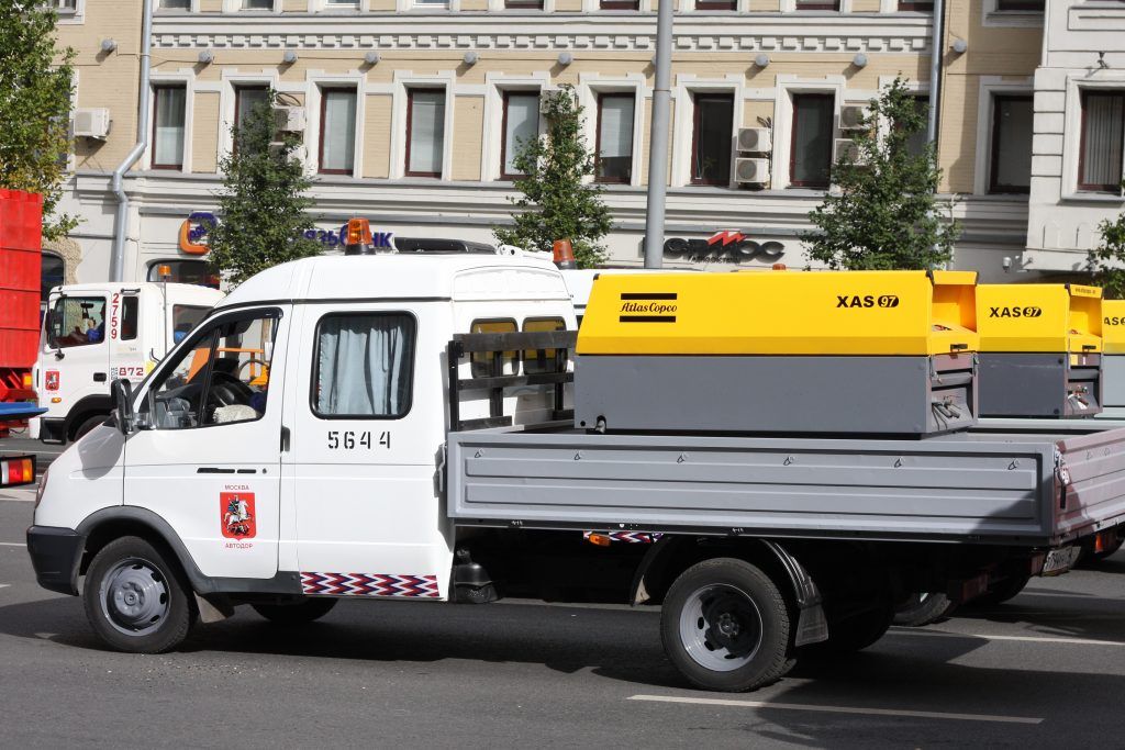 парад спецтехники