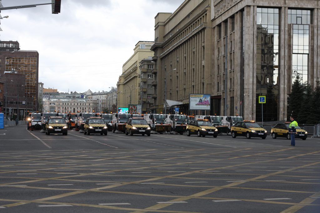 парад спецтехники