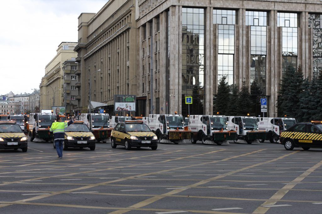 парад спецтехники
