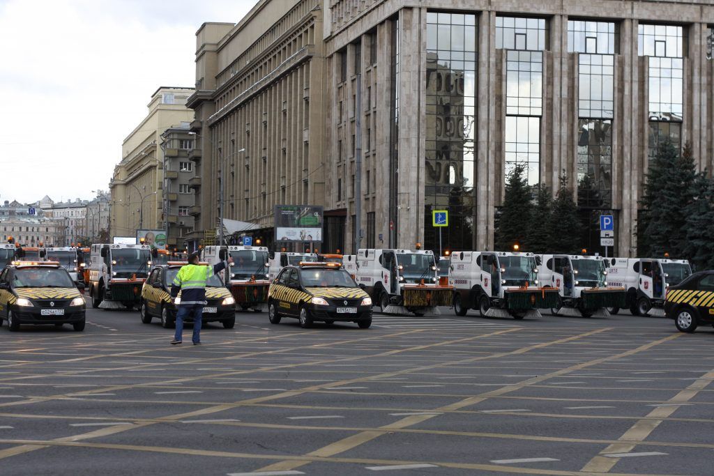 парад спецтехники