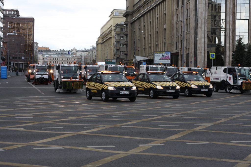 парад спецтехники