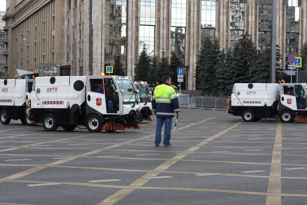 парад спецтехники