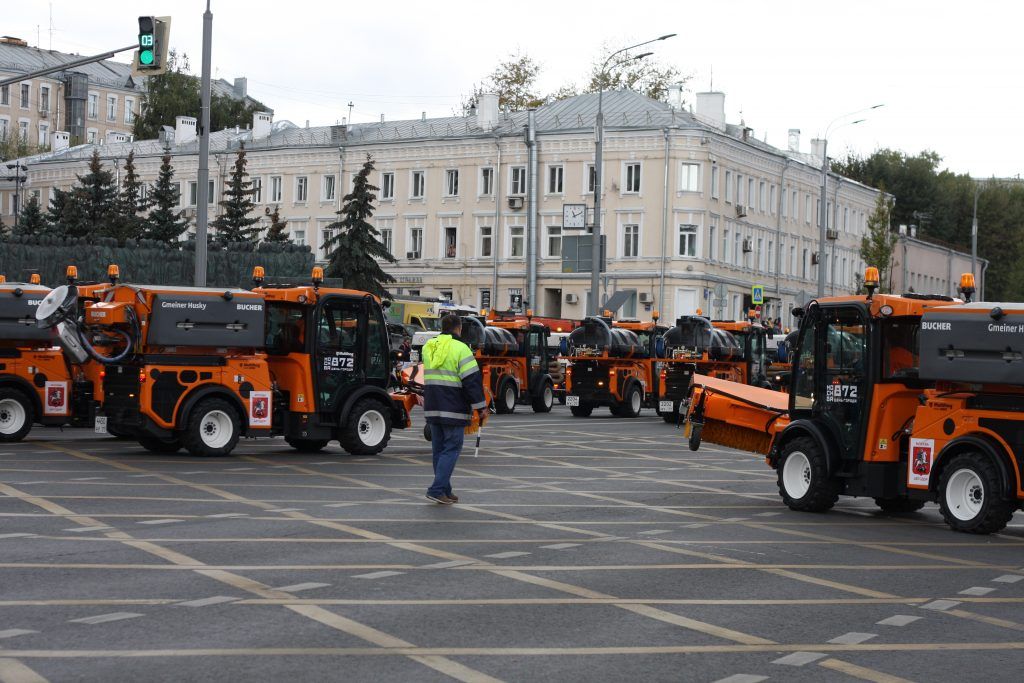 парад спецтехники