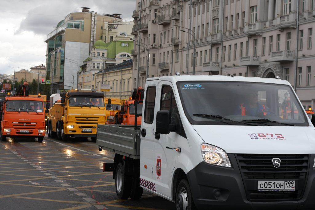 парад спецтехники