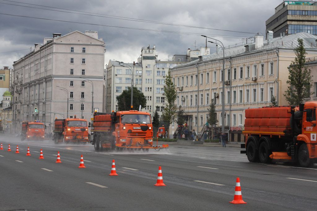 парад спецтехники