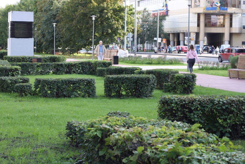 Крылатское, Осенний бульвар, благоустройство, озеленение
