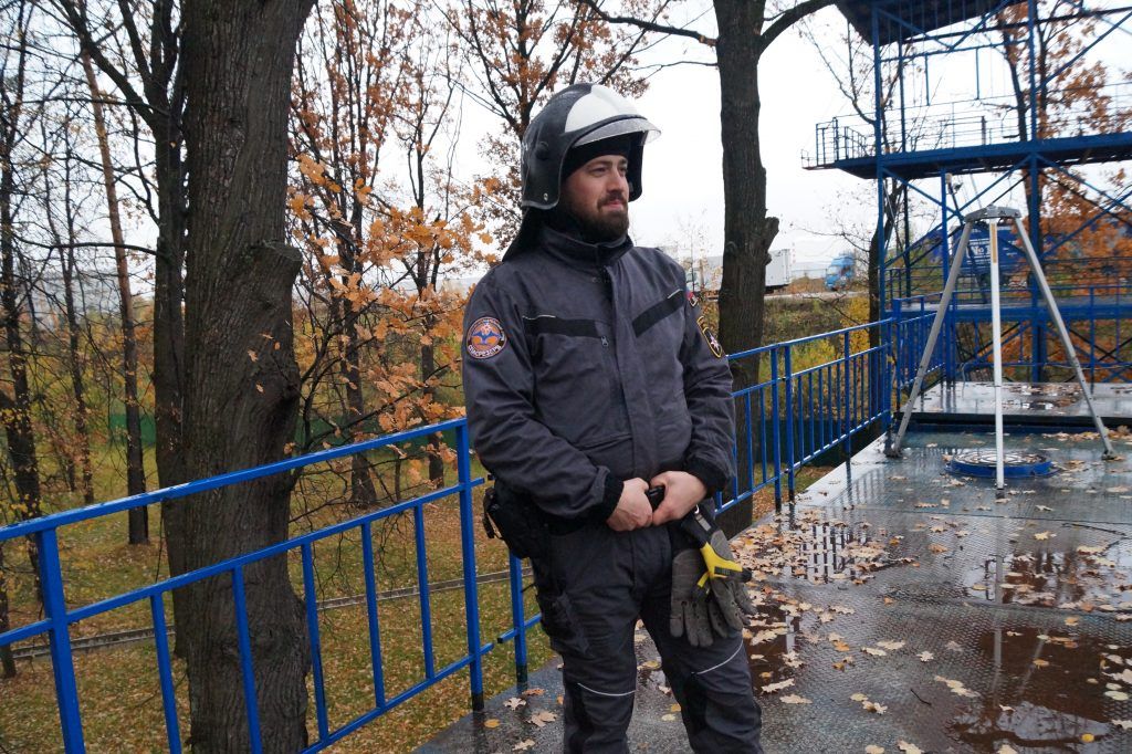 Антон Афанасьев, Пожарно-спасательный центр, Апаринки
