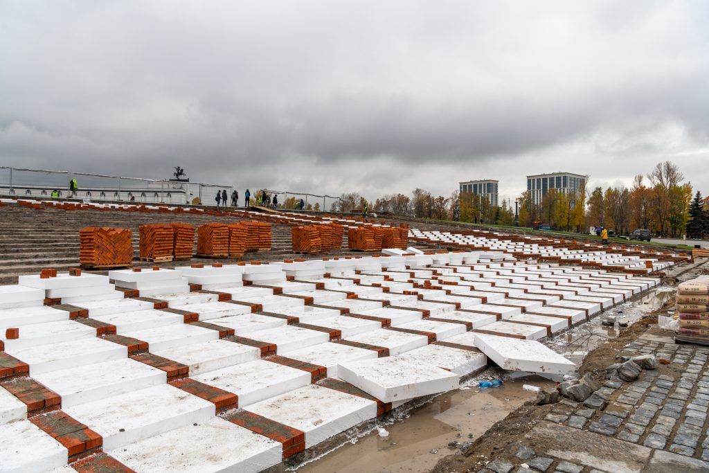 Поклонная гора, благоустройство