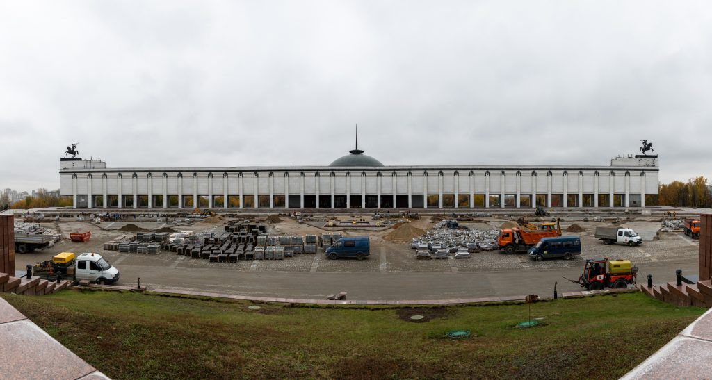 Поклонная гора, благоустройство