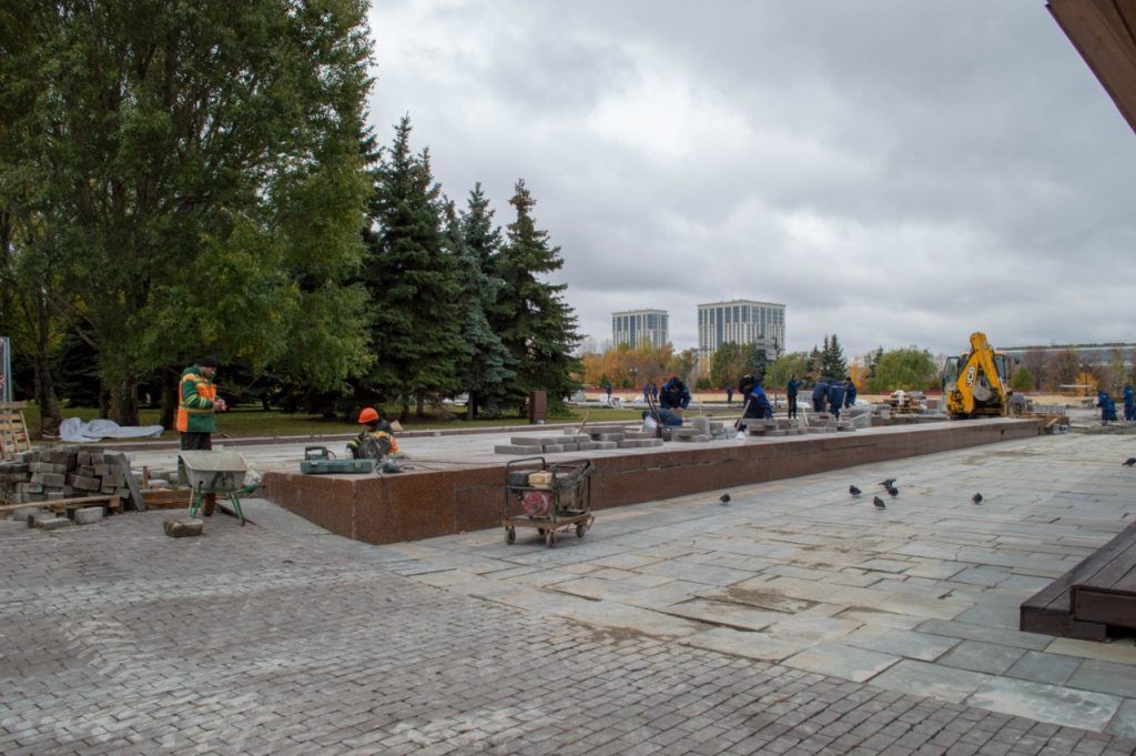 Поклонная гора, парк Победы, благоустройство, капремонт