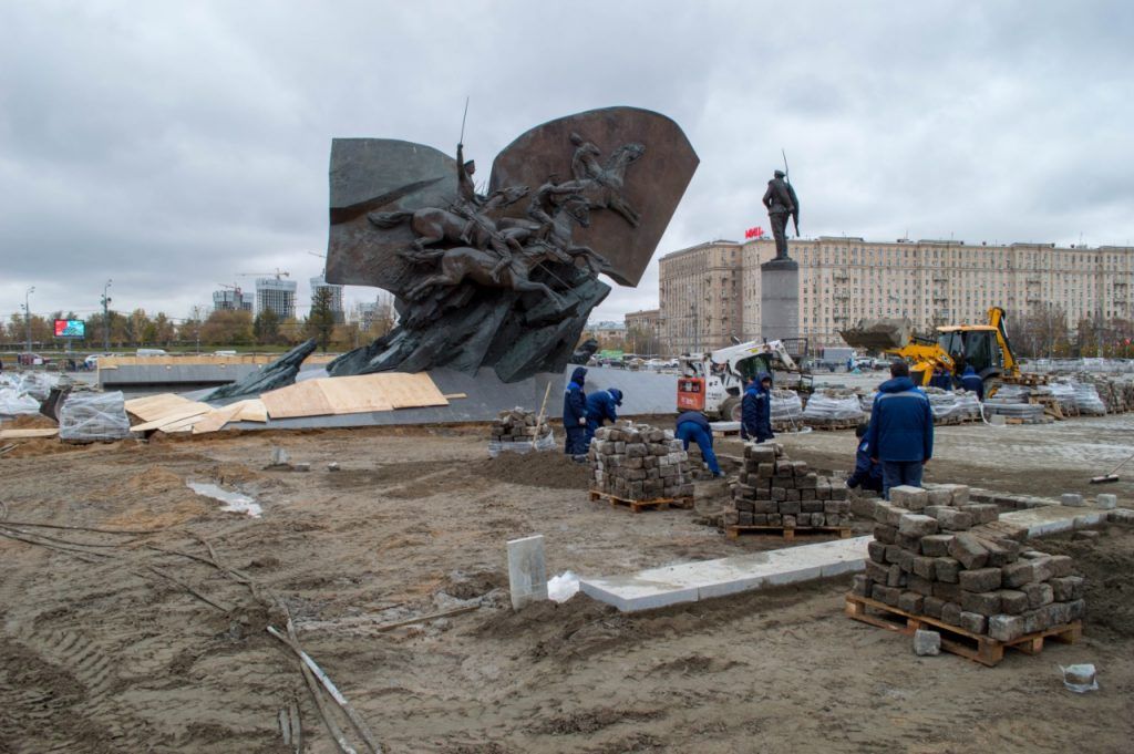 Поклонная гора, парк Победы, благоустройство, капремонт