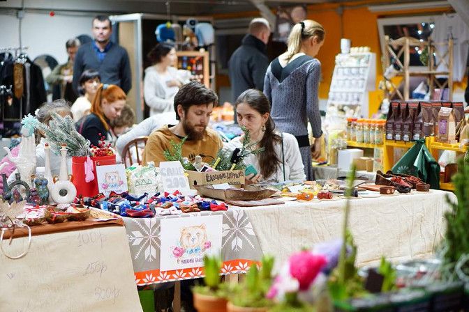 рождественский базар, новый год, зима в Москве рождественский базар, новый год, зима в Москве