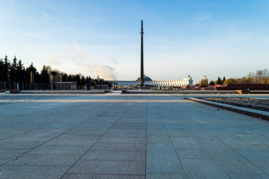 Поклонная гора, парк Победы, капремонт, благоустройство