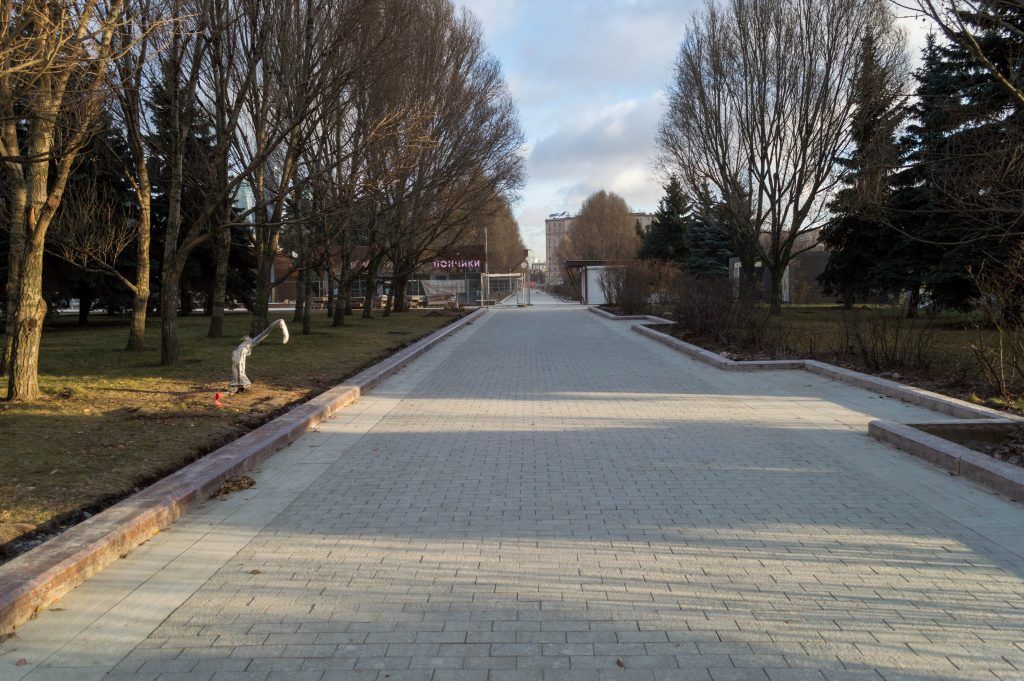 Поклонная гора, парк Победы, капремонт, благоустройство