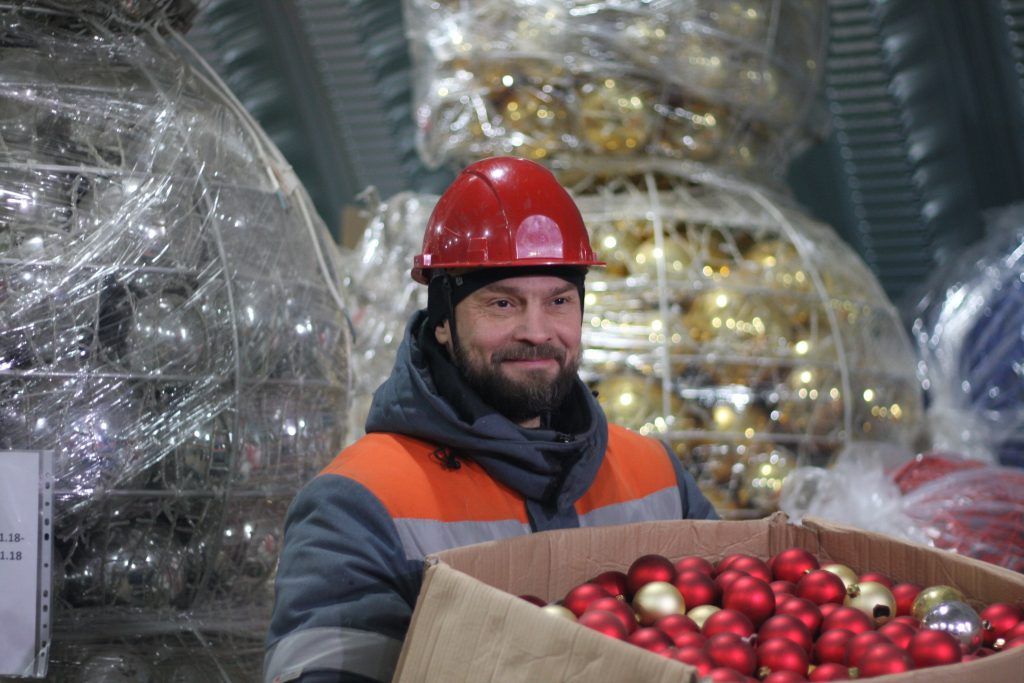 украшение Москвы, зима в Москве, Новый год