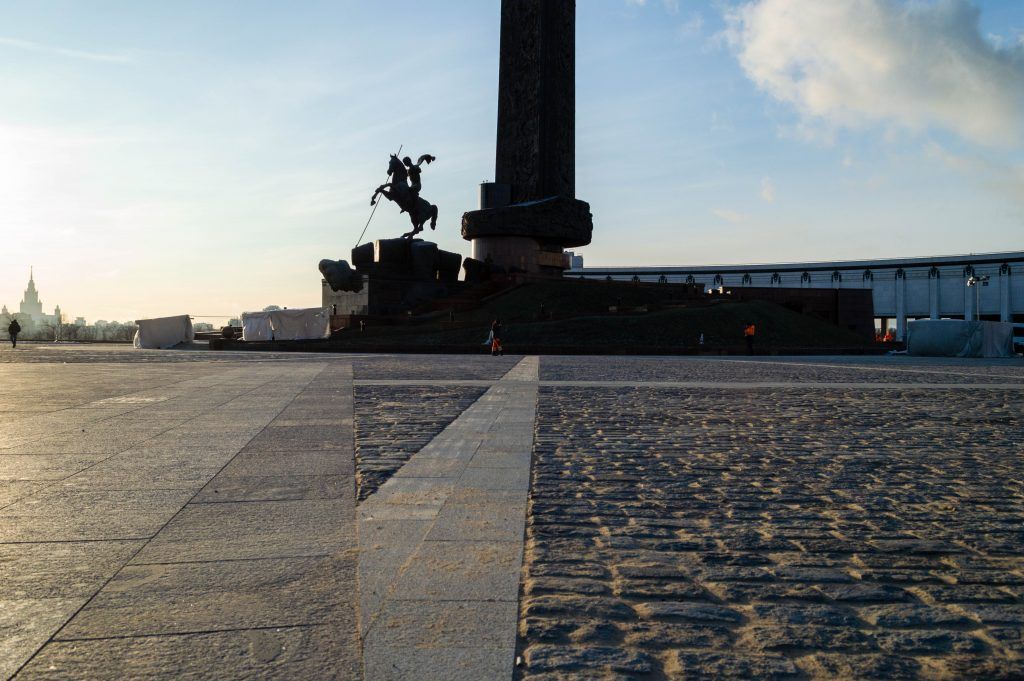 Поклонная гора, парк Победы, капремонт, благоустройство