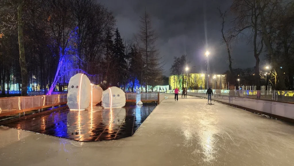 каток, Лужники, фото Юлия Смагринская