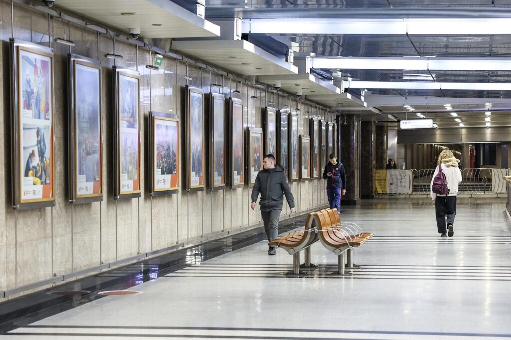 выставка, метро, фото Мосгаз