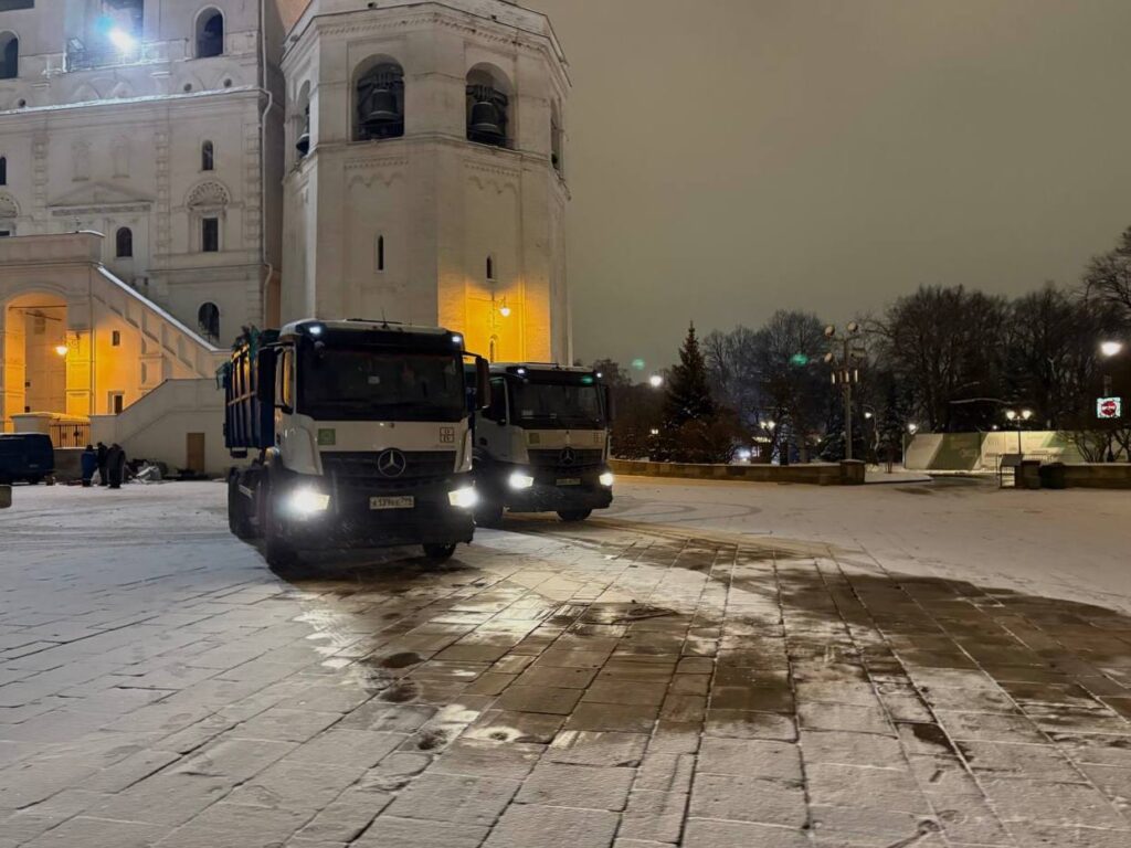 главная елка, переработка, фото Эколайн