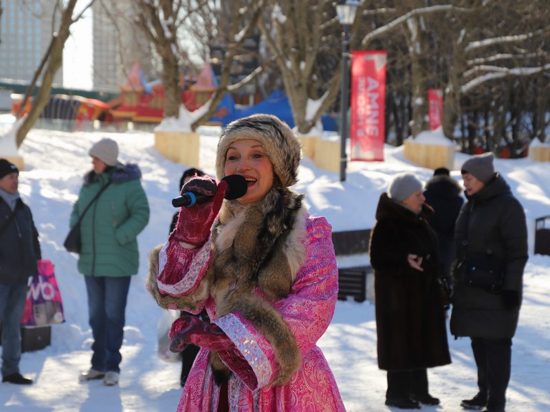 масленица, парк имени Святослава Фёдорова, фото Юлия Смагринская