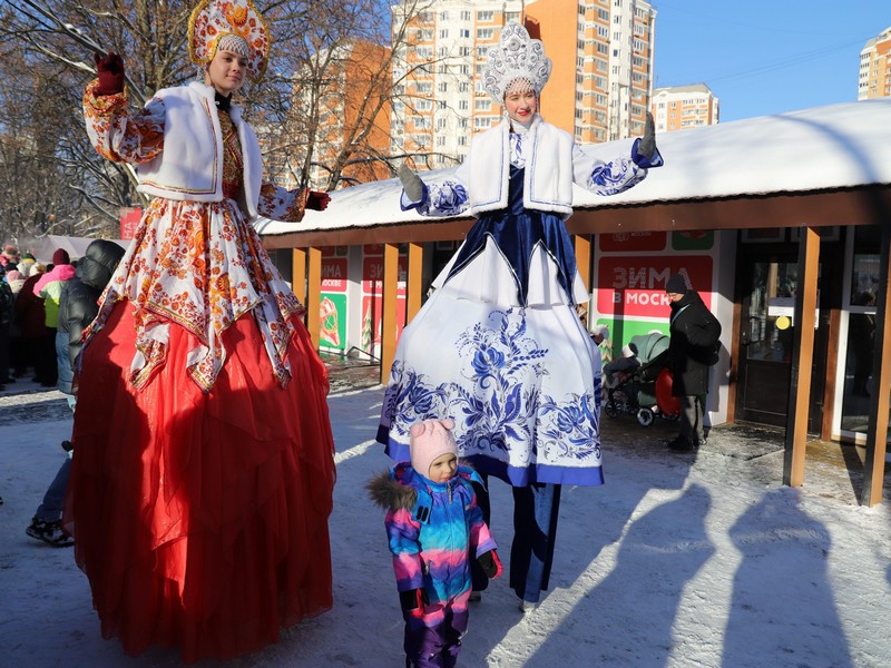 масленица, парк имени Святослава Фёдорова, фото Юлия Смагринская