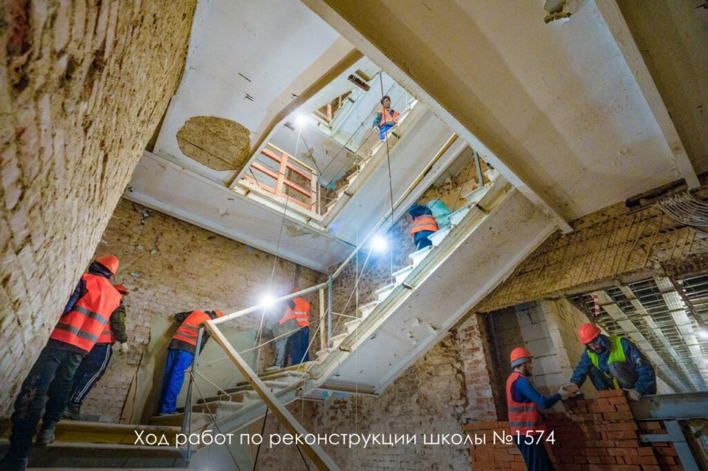 школа, ремонт, фото телеграм мэра