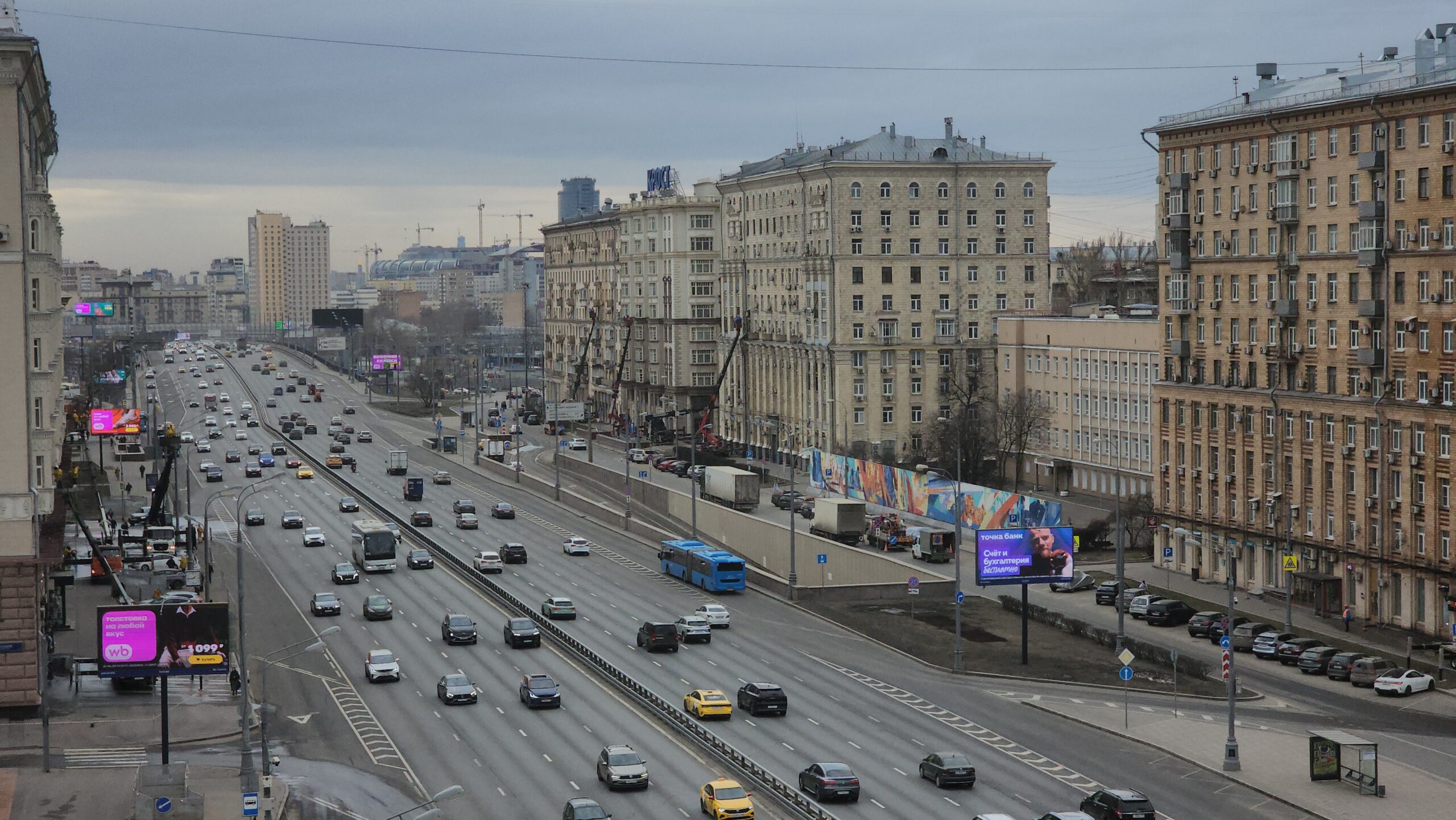 промывка фасада, Проспект Мира фото Юлия Смагринская