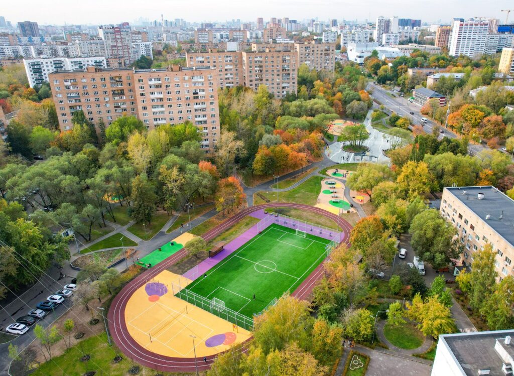 спортивная площадка, фото mos.ru