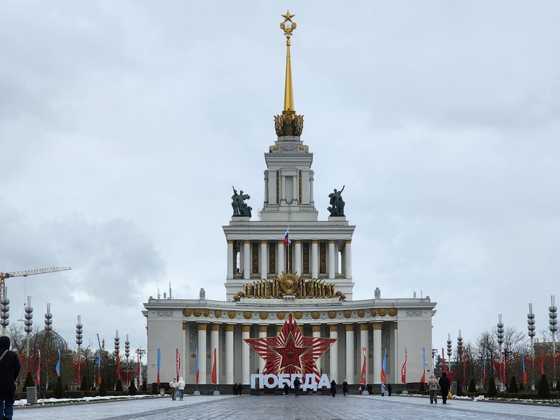 украшения, День Победы, ВДНХ, фото Юлия Смагринская