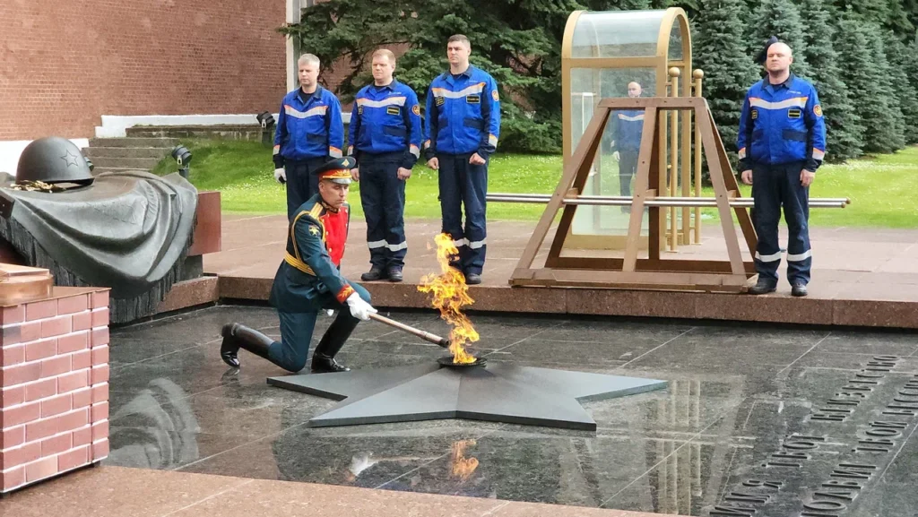 Вечный огонь, профилактика, фото Юлия Смагринская