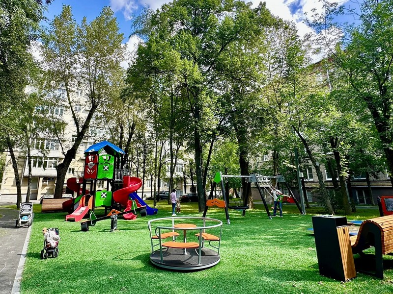 ЮЗАО, двор, благоустройство, фото КГХ
