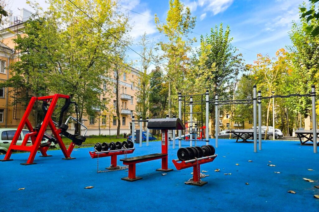 СЗАО, спортивная площадка, благоустройство, фото КГХ