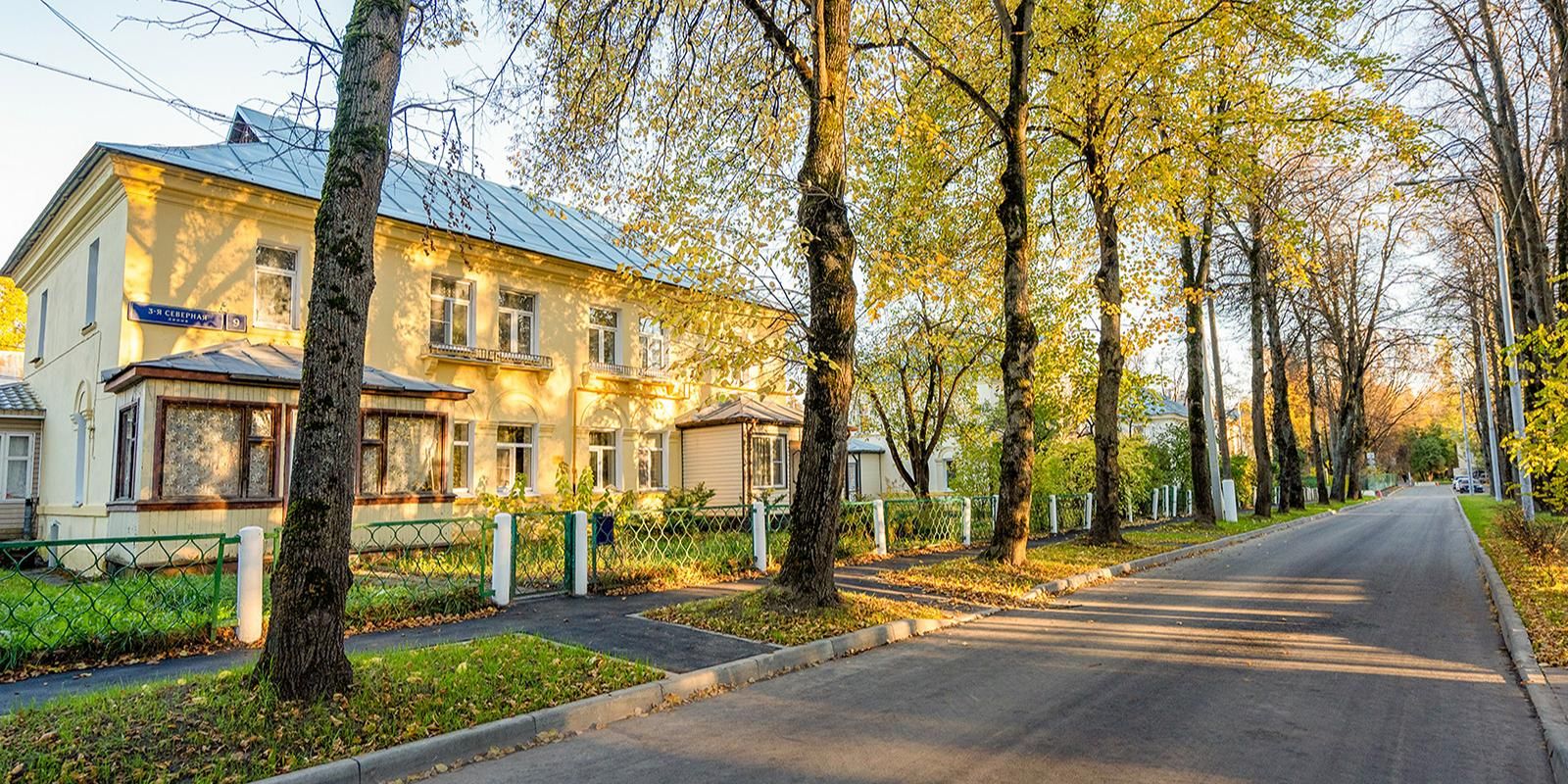3-я Северная линия после завершения комплексного благоустройства. фото кгх