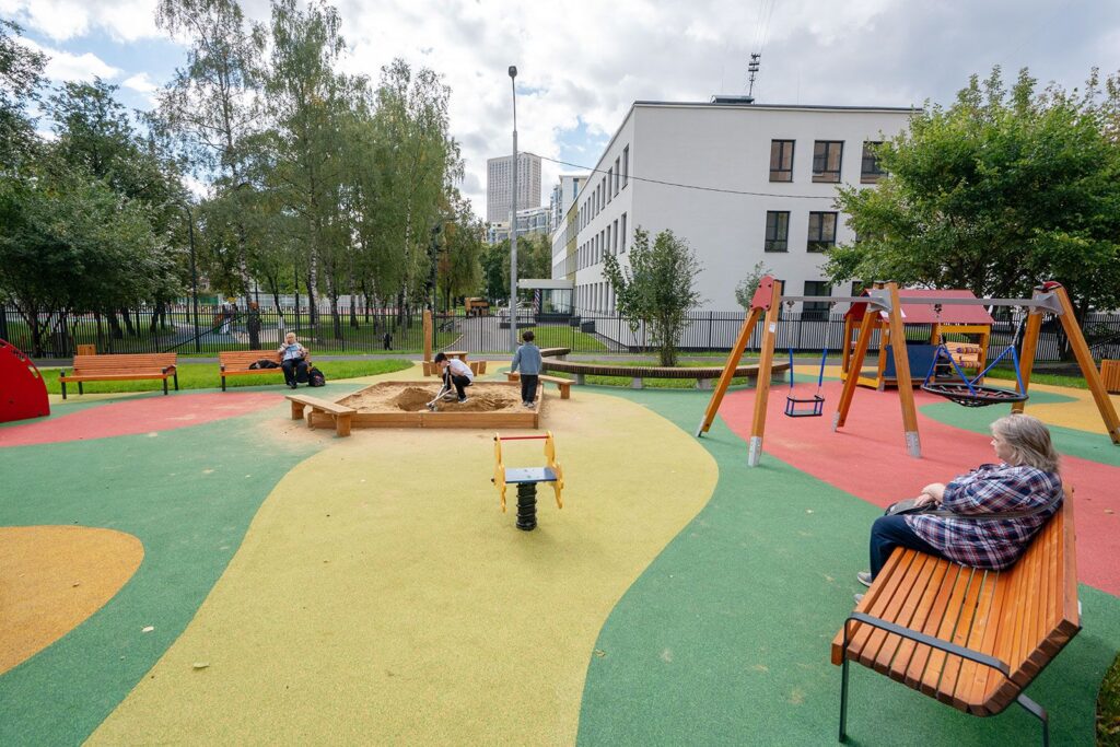 игровая площадка, благоустройство, фото КГХ