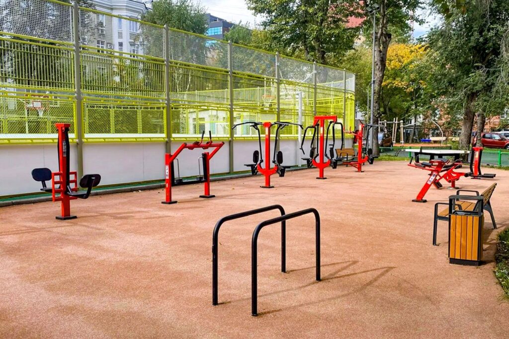 спортивная площадка, благоустройство, Фото КГХ