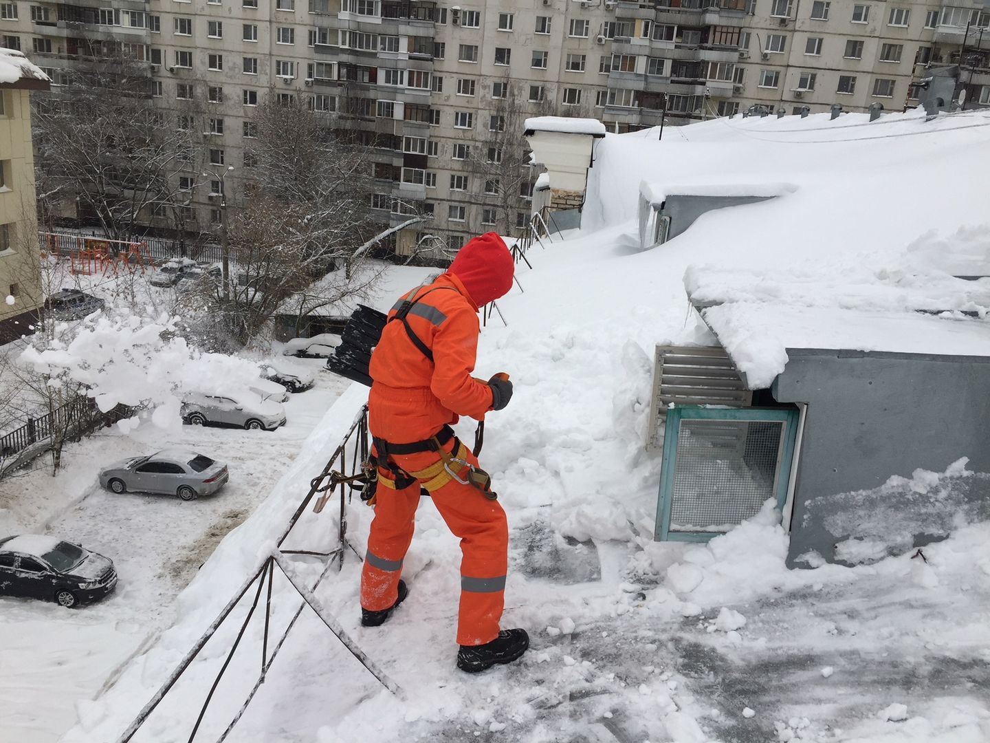 уборка снега