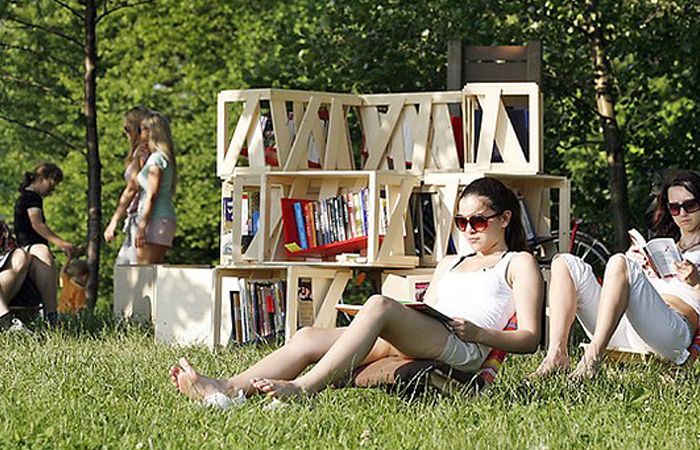 библиотека в парках