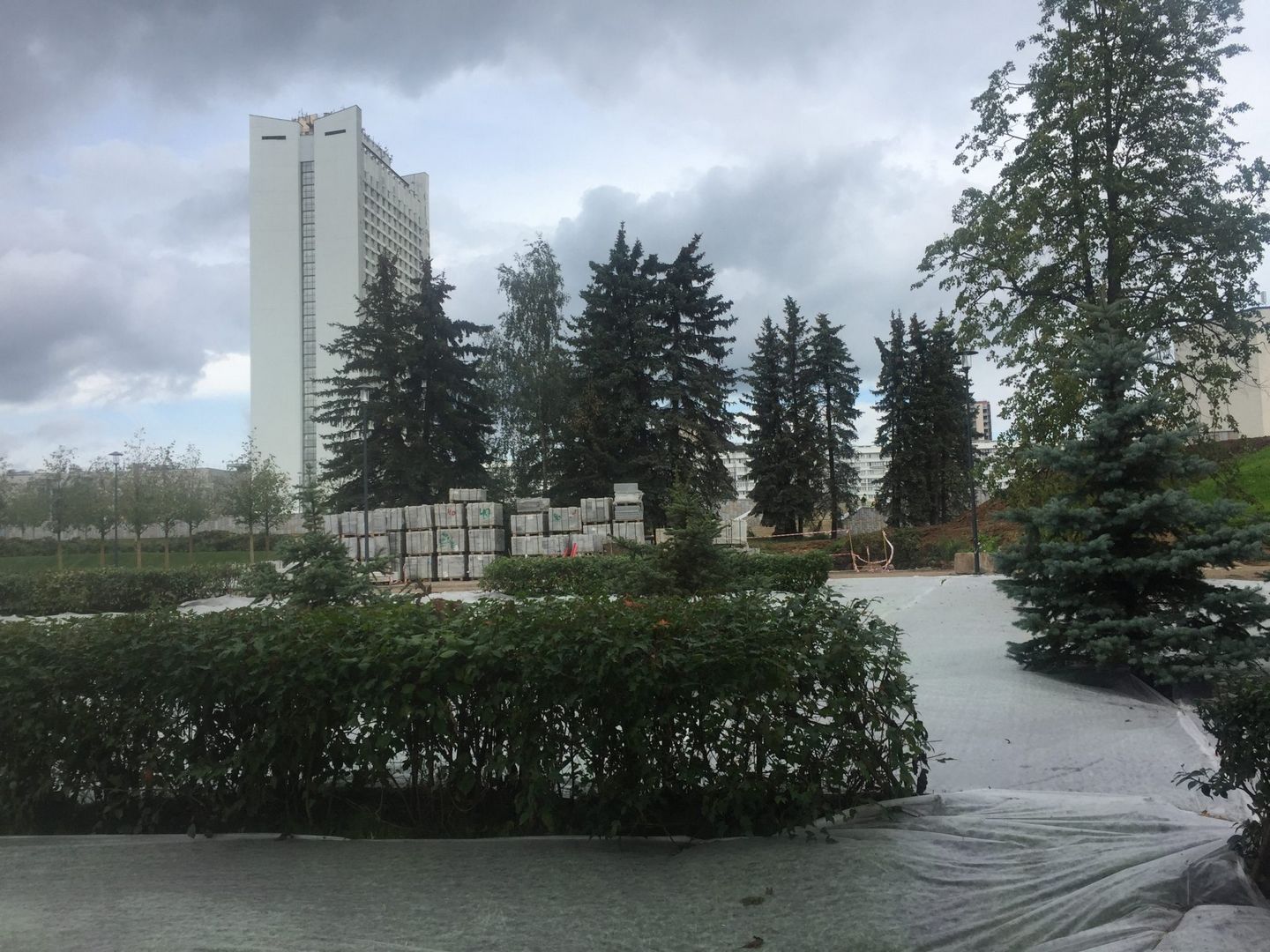 ЗелАО, парк Победы, благоустройство